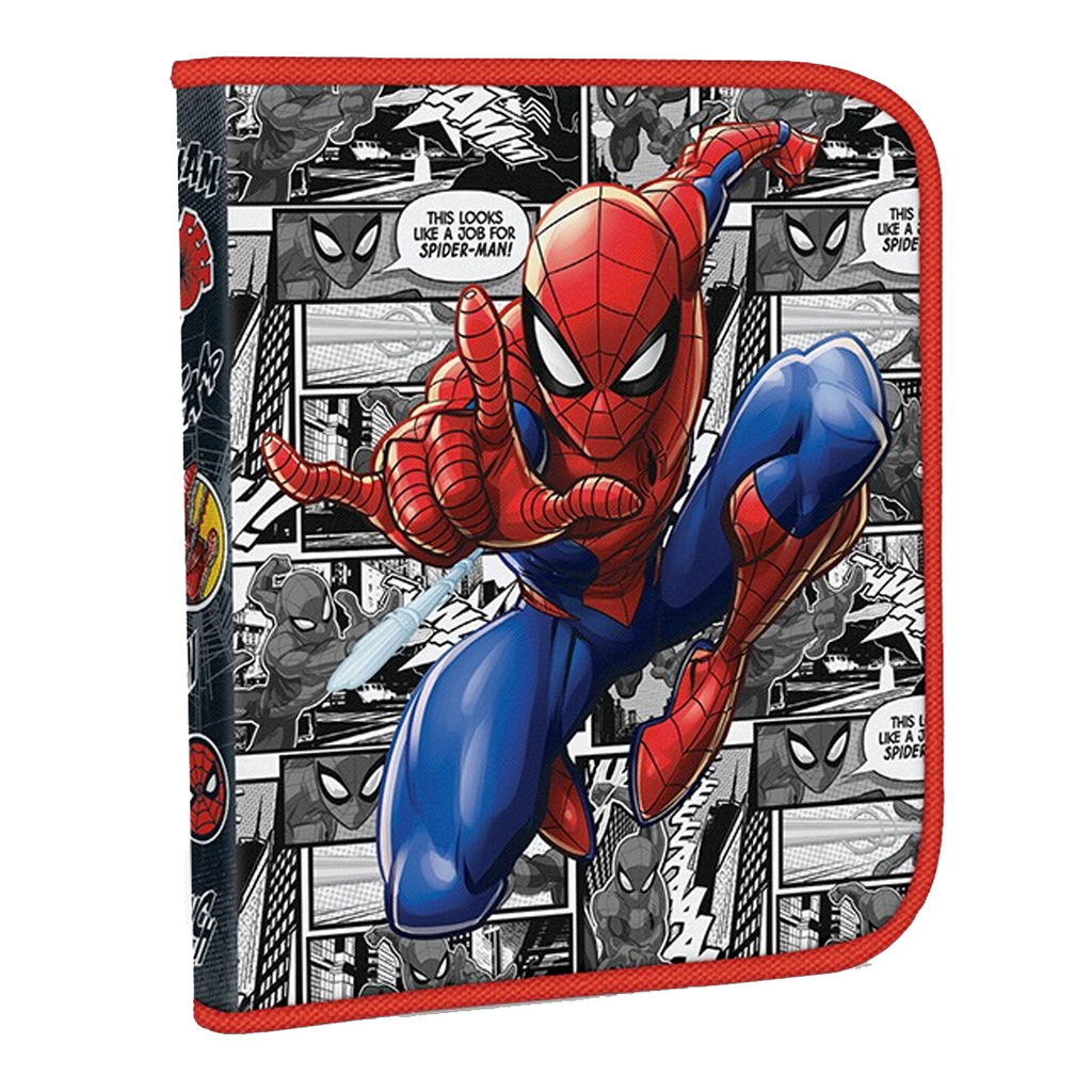 Cartuchera Multiscope Piso Spiderman Tela Triskel Librer A