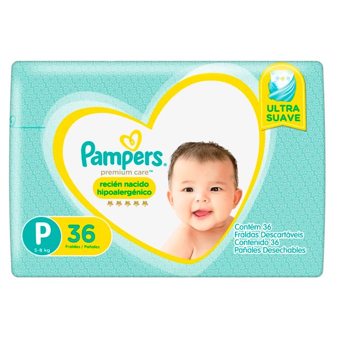 Mayorista Pañales para bebés de protección premium talla 2 - PAMPERS