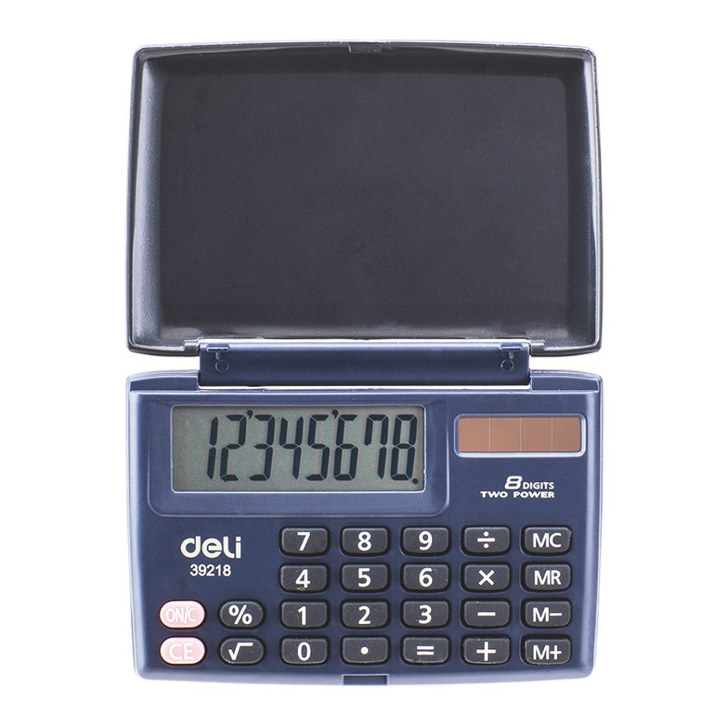 calculadora deli easy e39218 pocket 8 digitos triskel librería